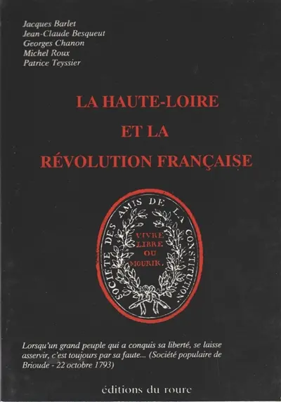 La Haute-Loire et la révolution française