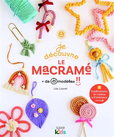 Je découvre le macramé : + de 15 modèles !!