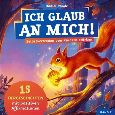Ich glaub an mich ! : Selbstvertrauen von Kindern stärken : 15 Tiergeschichten mit Affirmationen für Kinder ab 4 Jahre. Ein Kinderbuch über Mut,...