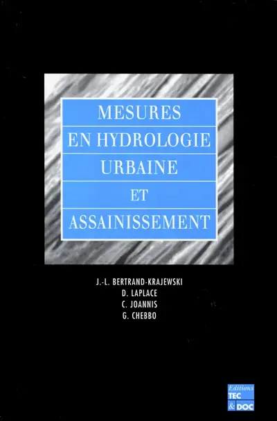 Mesures en hydrologie urbaine et assainissement