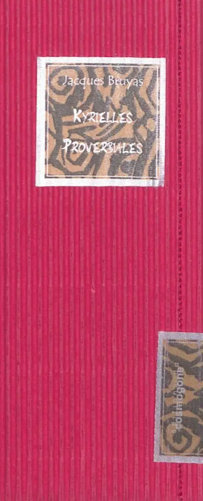 Kyrielles proverbiales