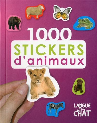 1.000 stickers d'animaux