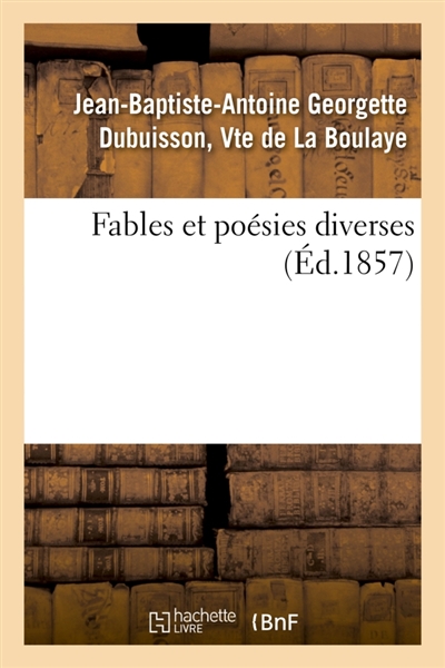 Fables et poésies diverses