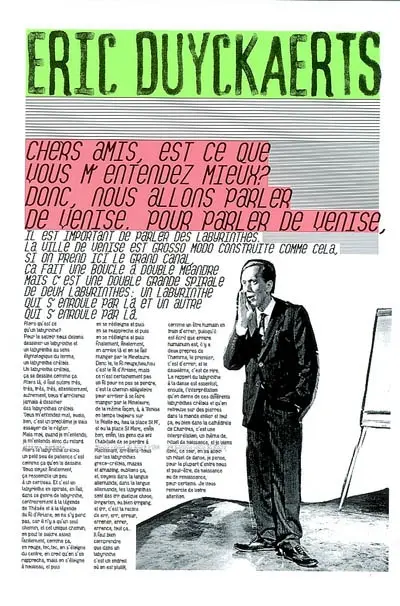 Eric Duyckaerts : Palais des glaces et de la découverte