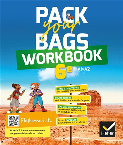 Pack your bags 6e, A1-A2 : workbook