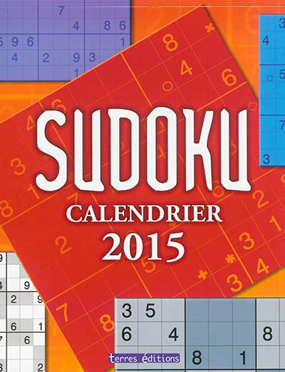 Sudoku : calendrier 2015