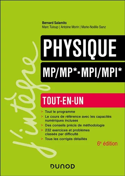 Physique MP, MP*, MPI, MPI* : tout-en-un