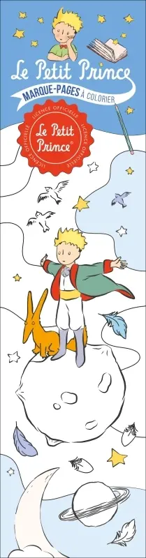 Le Petit Prince : marque-pages à colorier