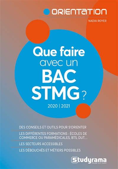 Que faire avec un bac STMG...