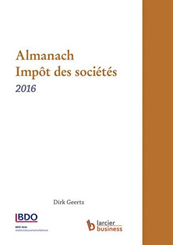 Almanach, impôt des sociétés : 2016