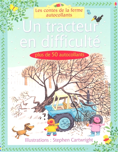 Un tracteur en difficulté