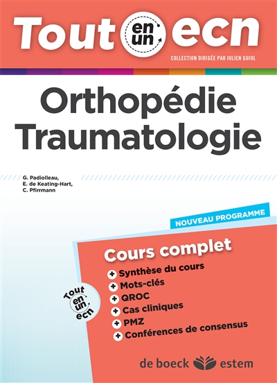 Orthopédie, traumatologie