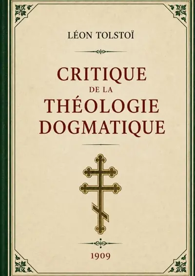 Critique de la théologie dogmatique