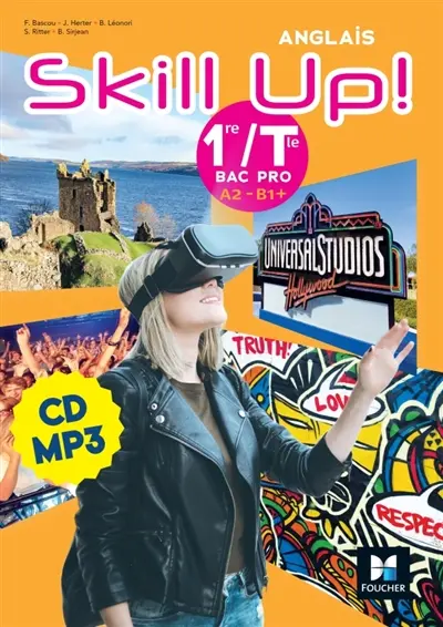 Skill up! anglais 1re-terminale bac pro : CD audio