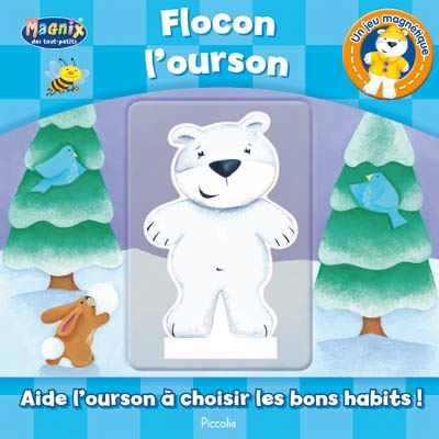 Flocon l'ourson : un jeu magnétique
