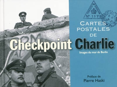 Cartes postales de Checkpoint Charlie : images du mur de Berlin