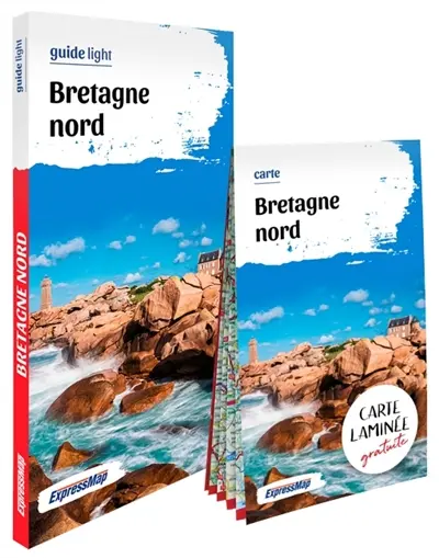 Bretagne Nord : guide + carte
