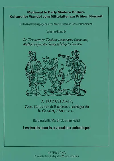 Les écrits courts à vocation polémique