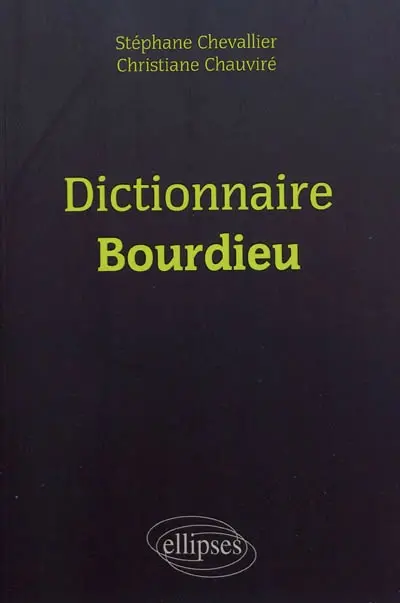 Dictionnaire Bourdieu