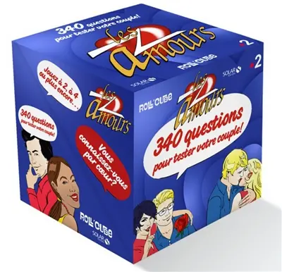 Roll'cube les z'amours : 340 questions pour tester votre couple