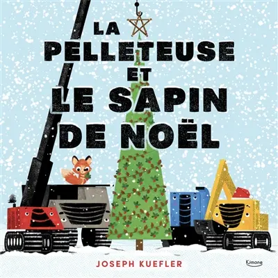La pelleteuse et le sapin de Noël
