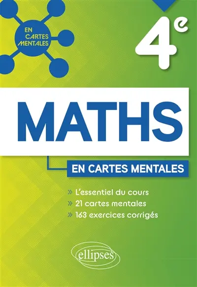 Maths 4e en cartes mentales