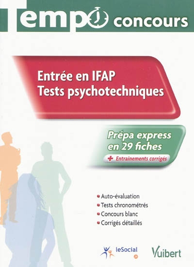 Entrée en IFAP : tests psychotechniques