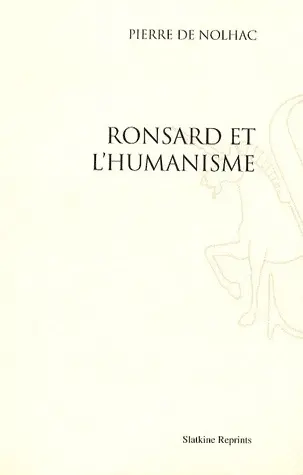Ronsard et l'humanisme