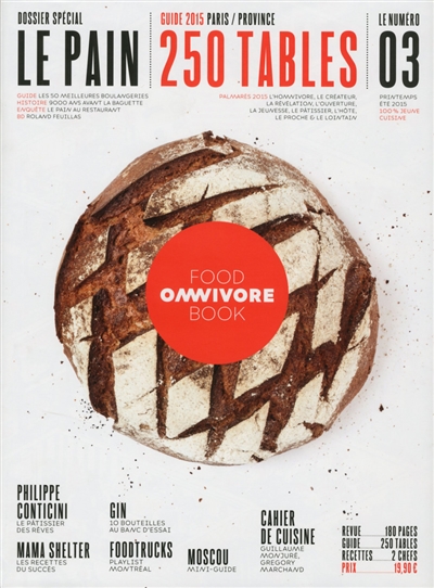 Omnivore food book, n° 3. Le pain