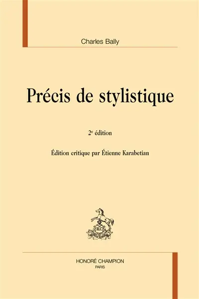 Précis de stylistique