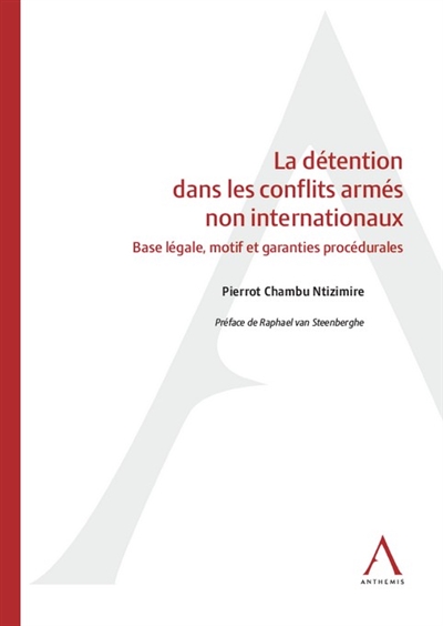 La détention dans les conflits armés non internationaux : base légale, motif et garanties procédurales
