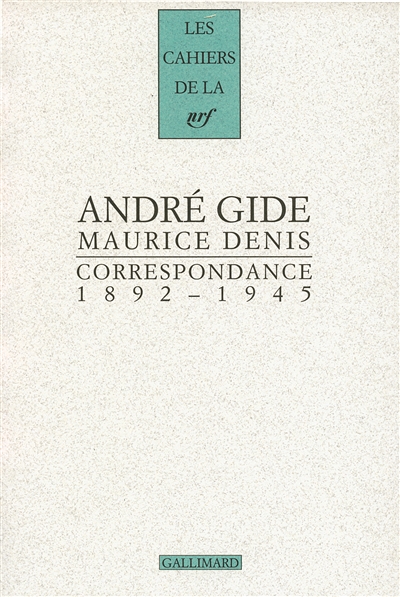 Correspondance 1892-1945