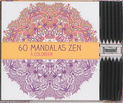 60 mandalas zen à colorier