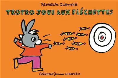 Trotro joue aux fléchettes