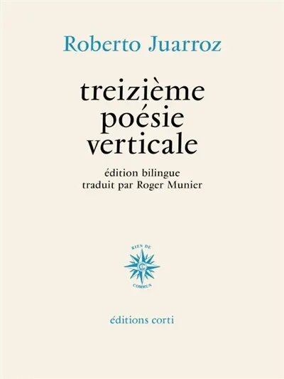 Treizième poésie verticale