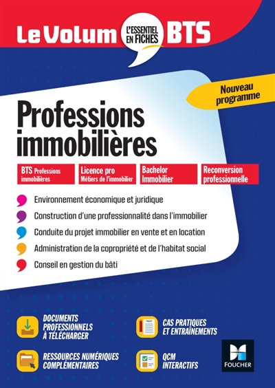 Professions immobilières :...