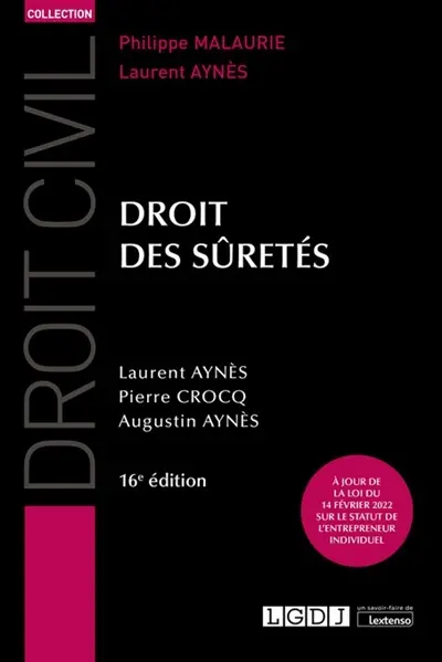 Droit des sûretés