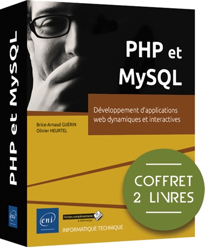 PHP et MySQL : développement d'applications web dynamiques et interactives : coffret 2 livres