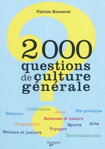 2.000 questions de culture générale