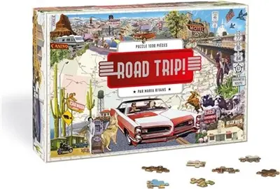 Road Trip Australia A 1000-Piece Jigsaw Puzzle by Maria Rivans