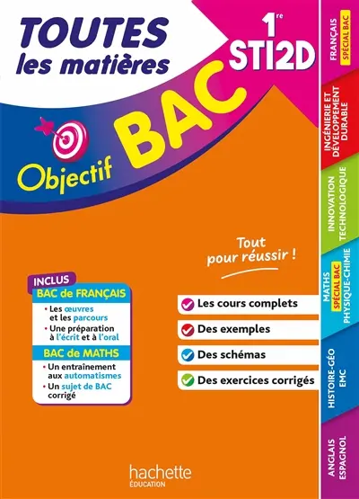 Toutes les matières 1re STI2D