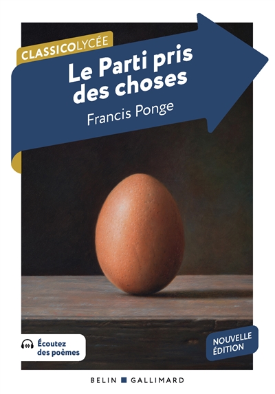 Le parti pris des choses