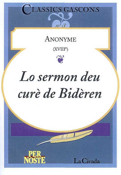 Lo sermon deu curè de Bidèren