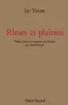 Rimes et plaintes