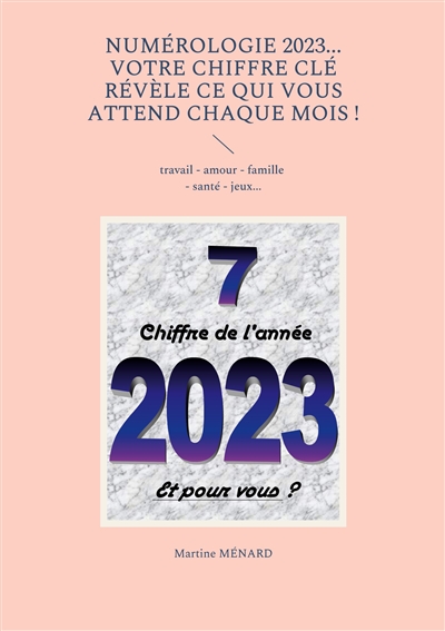 Numérologie 2023... Votre...