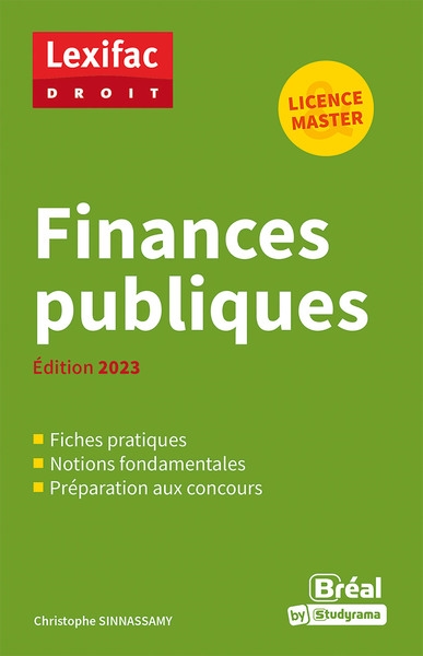 Finances publiques : licence & master