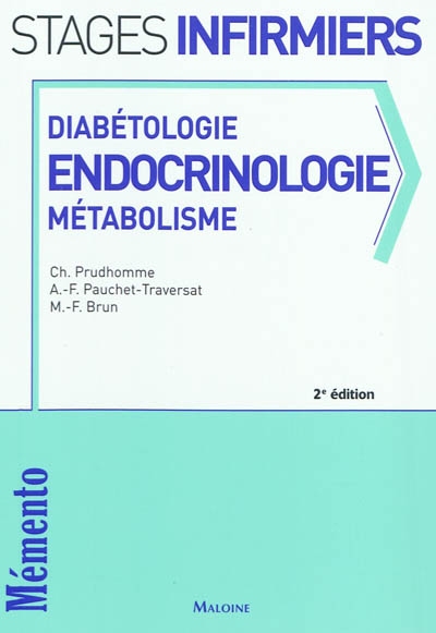 Endocrinologie : diabétologie, métabolisme