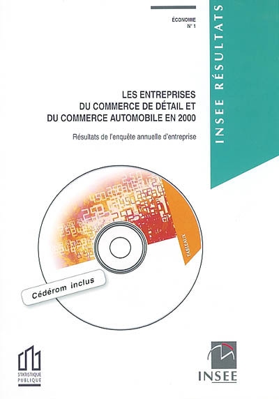 Les entreprises du commerce de détail et du commerce automobile en 2000 : résultats de l'enquête annuelle d'entreprise