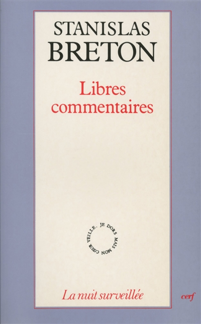 Libres commentaires
