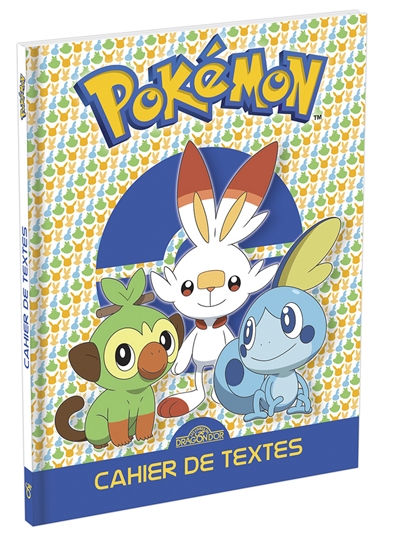 Pokémon : cahier de texte